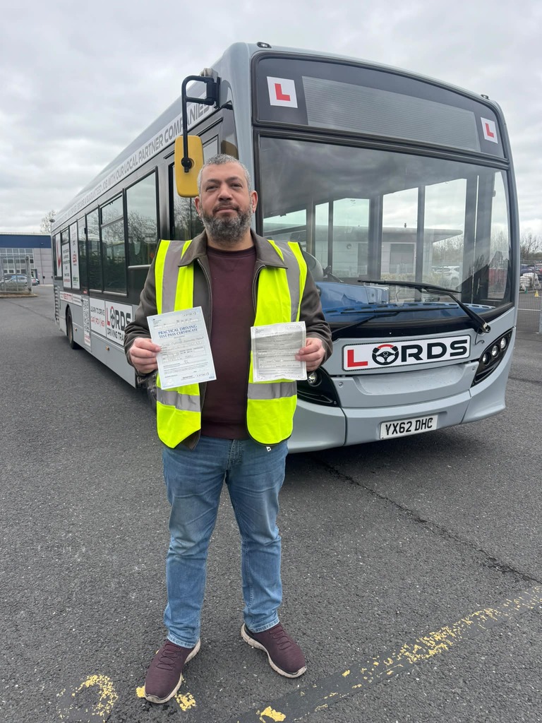 Lord Bus Driving Certificate 2