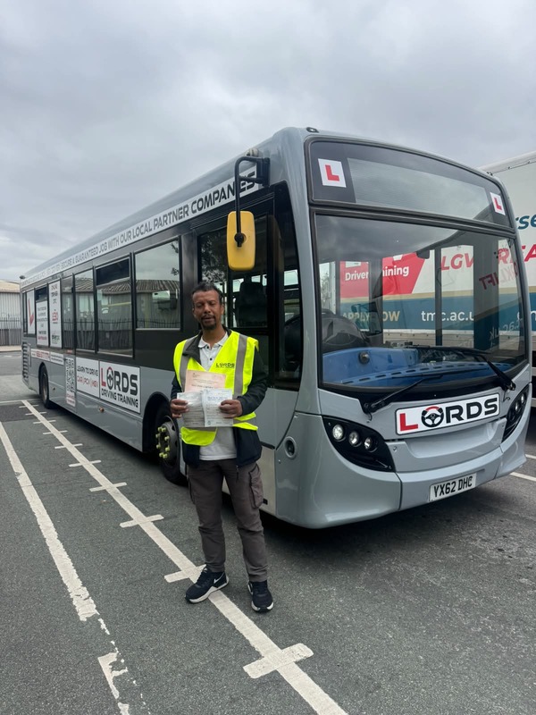 Lord Bus Driving Certificate
