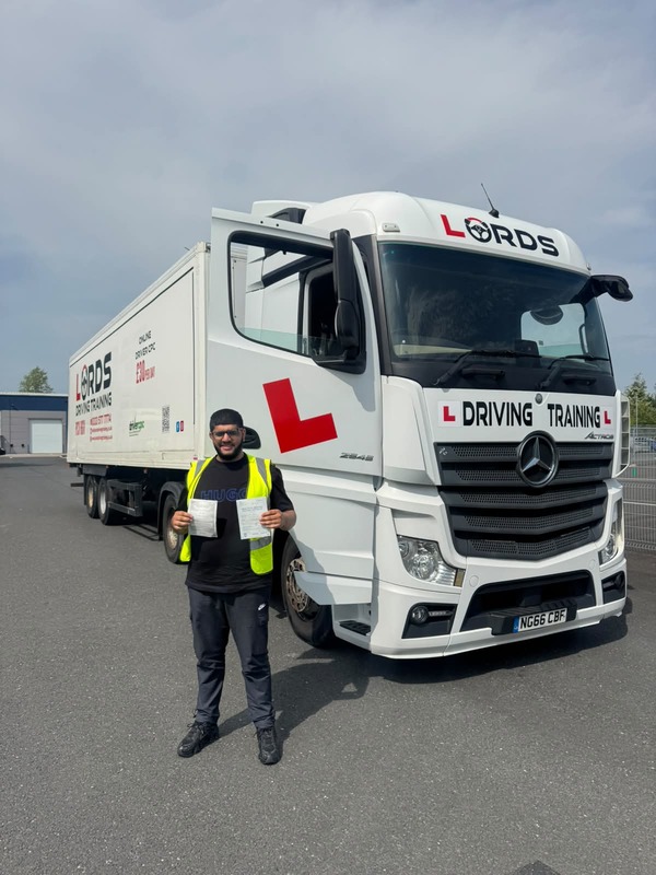 Lord Truck Driving Certificate 1