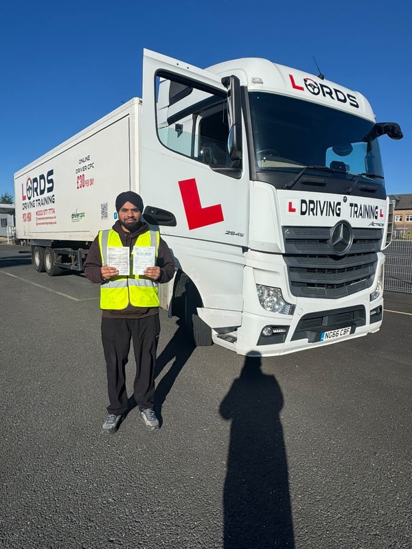 Lord Truck Driving Certificate 2