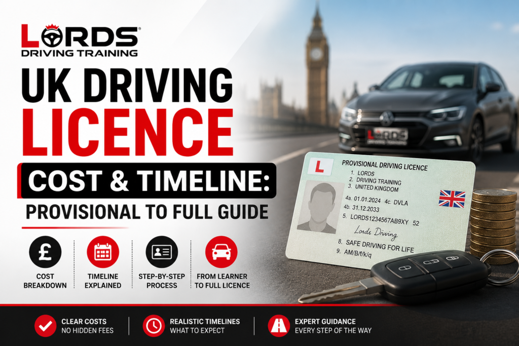 Provisional Licence to Full UK Licence: The Complete Timeline and Costs Breakdown