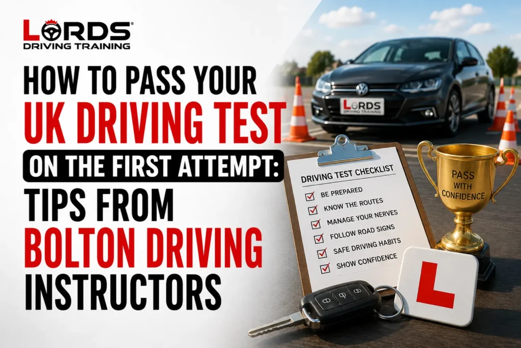 How to Pass Your UK Driving Test on the First Attempt: Tips from Bolton Driving Instructors