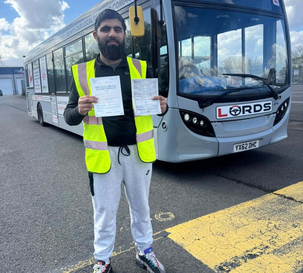 lords driving training bus certificate