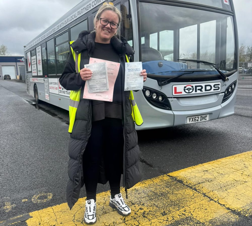 lords driving training bus certificate